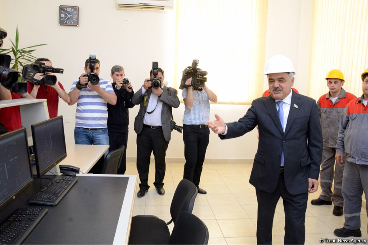 SOCAR launches water cooling installation at Baku Oil Refinery (PHOTO)