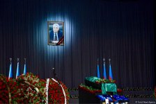 Farewell ceremony for Azerbaijani Energy Minister Natig Aliyev in Baku (PHOTO)