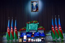 Farewell ceremony for Azerbaijani Energy Minister Natig Aliyev in Baku (PHOTO)