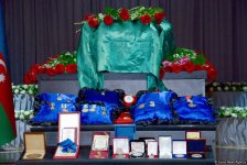 Farewell ceremony for Azerbaijani Energy Minister Natig Aliyev in Baku (PHOTO)