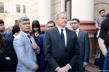 Farewell ceremony for Azerbaijani Energy Minister Natig Aliyev in Baku (PHOTO)
