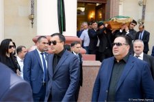 Farewell ceremony for Azerbaijani Energy Minister Natig Aliyev in Baku (PHOTO)