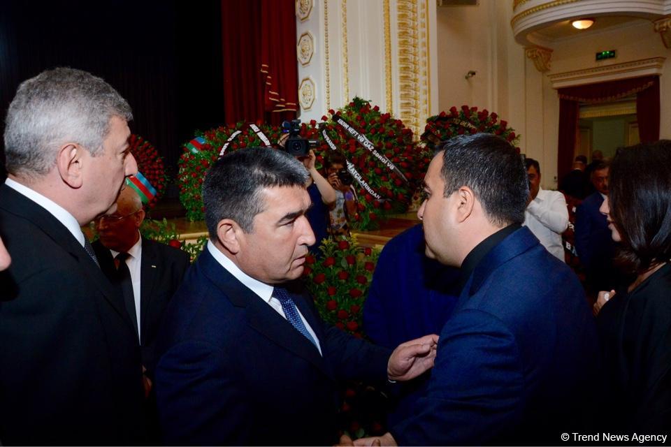Farewell ceremony for Azerbaijani Energy Minister Natig Aliyev in Baku (PHOTO)