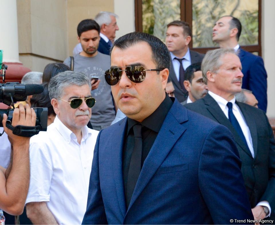 Farewell ceremony for Azerbaijani Energy Minister Natig Aliyev in Baku (PHOTO)