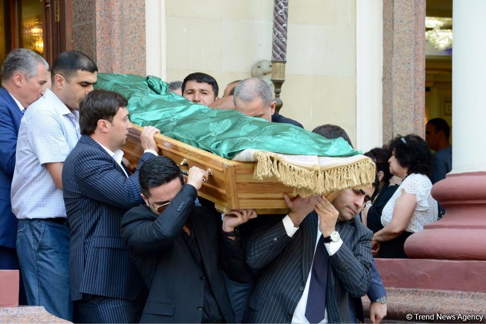 Farewell ceremony for Azerbaijani Energy Minister Natig Aliyev in Baku (PHOTO)