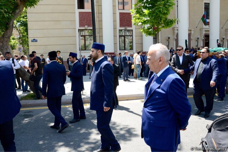 Farewell ceremony for Azerbaijani Energy Minister Natig Aliyev in Baku (PHOTO)