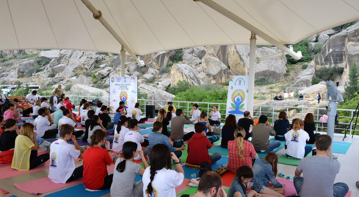 3rd International Yoga Day celebrated in Azerbaijan (PHOTO)