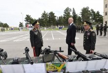 Ilham Aliyev opens Internal Troops’ military unit in Shirvan (PHOTO)