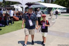 F1 Village entertainment zone in Baku as caught on camera