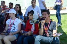 F1 Village entertainment zone in Baku as caught on camera