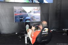 F1 Village entertainment zone in Baku as caught on camera