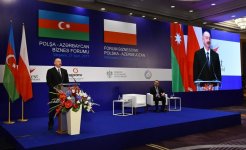 Azerbaijan-Poland business forum held in Warsaw (PHOTO)