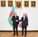 President Aliyev met with Marshal of Polish Senate (PHOTO)