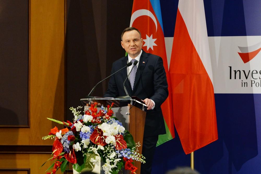 Azerbaijan-Poland business forum held in Warsaw (PHOTO)