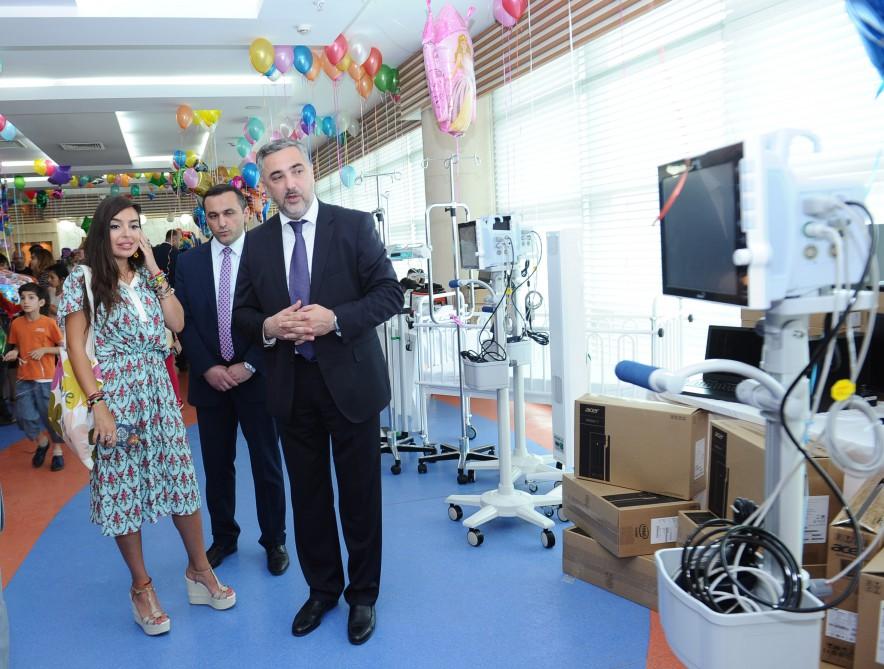 Leyla Aliyeva visits Thalassemia Center (PHOTO)