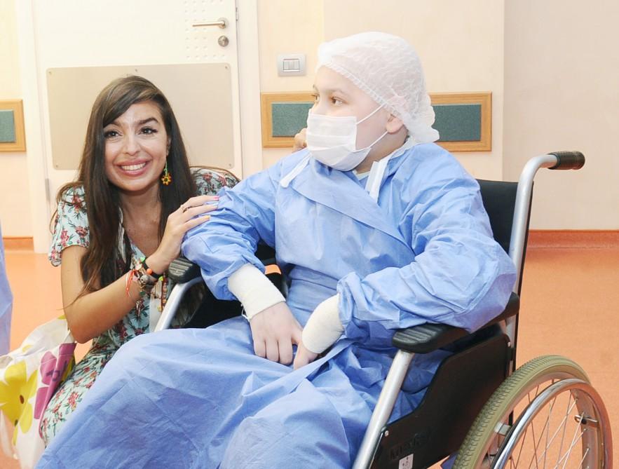 Leyla Aliyeva visits Thalassemia Center (PHOTO)