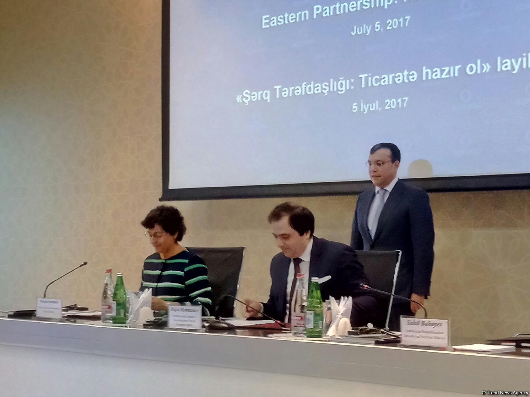 AZPROMO inks MoU with Int’l Trade Center