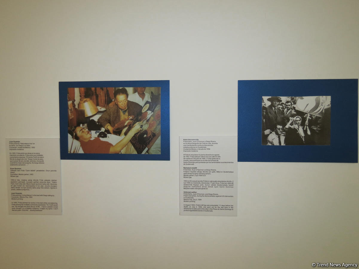 Baku hosts exhibition dedicated to Diego Rivera and Frida Kahlo (PHOTO)