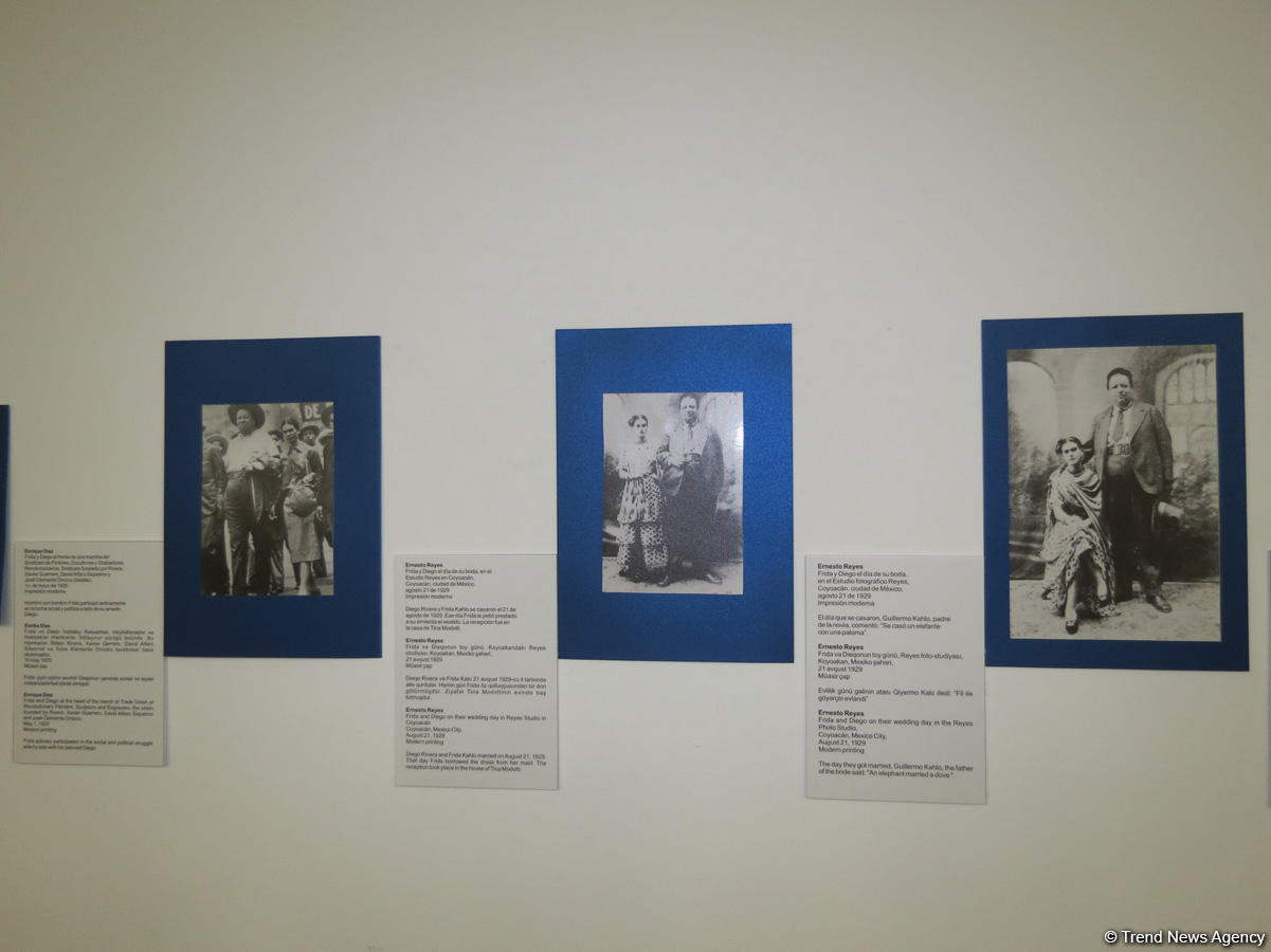 Baku hosts exhibition dedicated to Diego Rivera and Frida Kahlo (PHOTO)