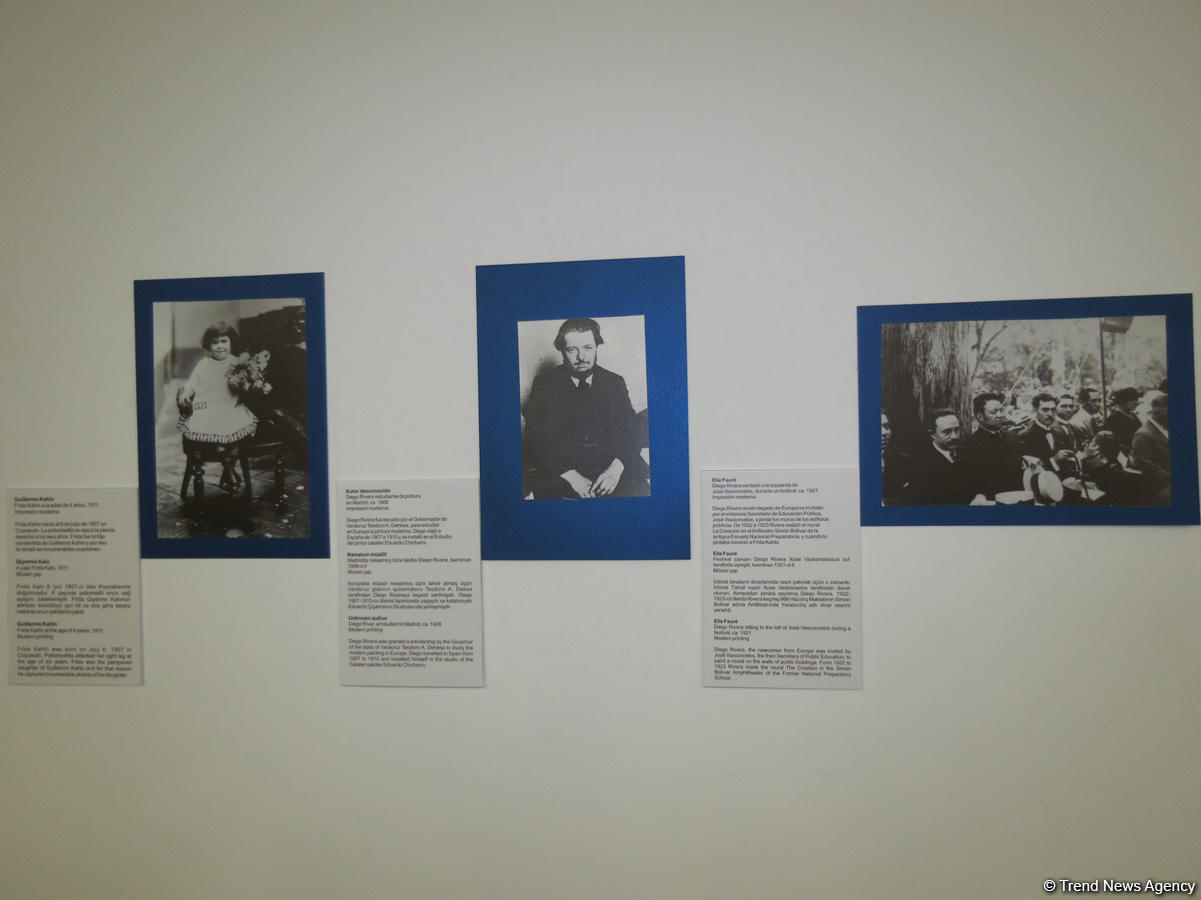 Baku hosts exhibition dedicated to Diego Rivera and Frida Kahlo (PHOTO)