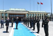 President Ilham Aliyev completes Turkey visit (PHOTO)