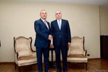 Azerbaijani, Turkish FMs mull talks over Karabakh conflict’s solution (PHOTO)