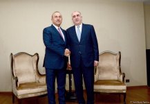 Azerbaijani, Turkish FMs mull talks over Karabakh conflict’s solution (PHOTO)