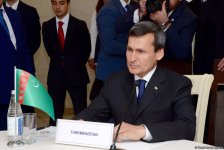 Azerbaijani, Turkmen, Turkish FMs mull preparation for summit of presidents (PHOTO)