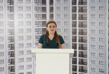 Ilham Aliyev attends ceremony to give out apartments to journalists  (PHOTO)
