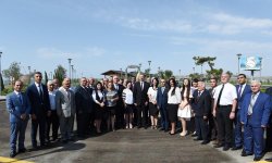 President Aliyev inaugurates drinking water supply project in Pirallahi (PHOTO)