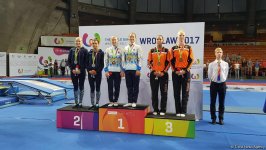 Azerbaijani gymnasts grab silver medal of 2017 World Games (PHOTO)