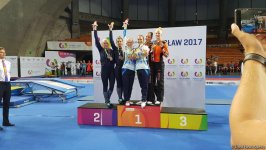 Azerbaijani gymnasts grab silver medal of 2017 World Games (PHOTO)