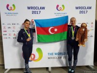 Azerbaijani gymnasts grab silver medal of 2017 World Games (PHOTO)
