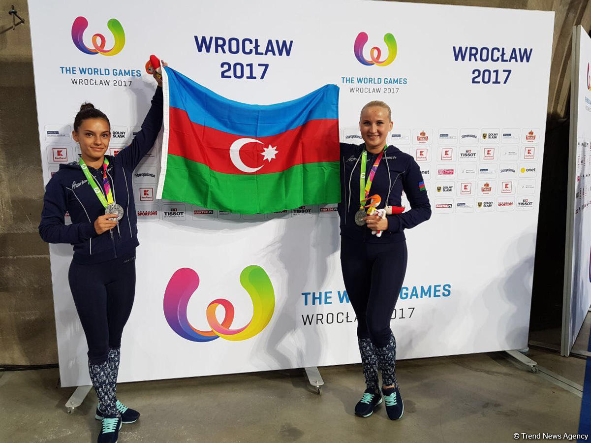 Azerbaijani gymnasts grab silver medal of 2017 World Games (PHOTO)