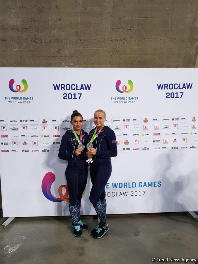 Azerbaijani gymnasts grab silver medal of 2017 World Games (PHOTO)