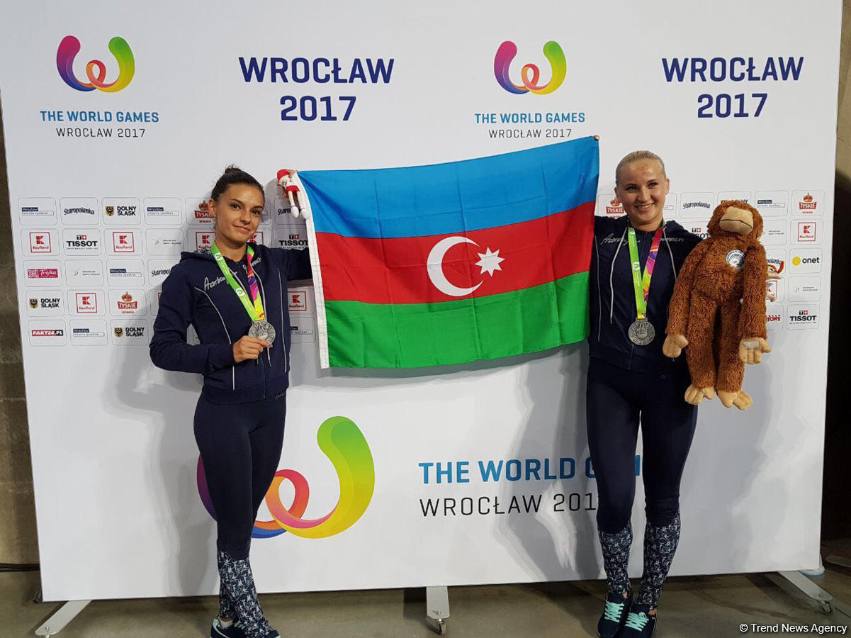 Azerbaijani gymnasts grab silver medal of 2017 World Games (PHOTO)