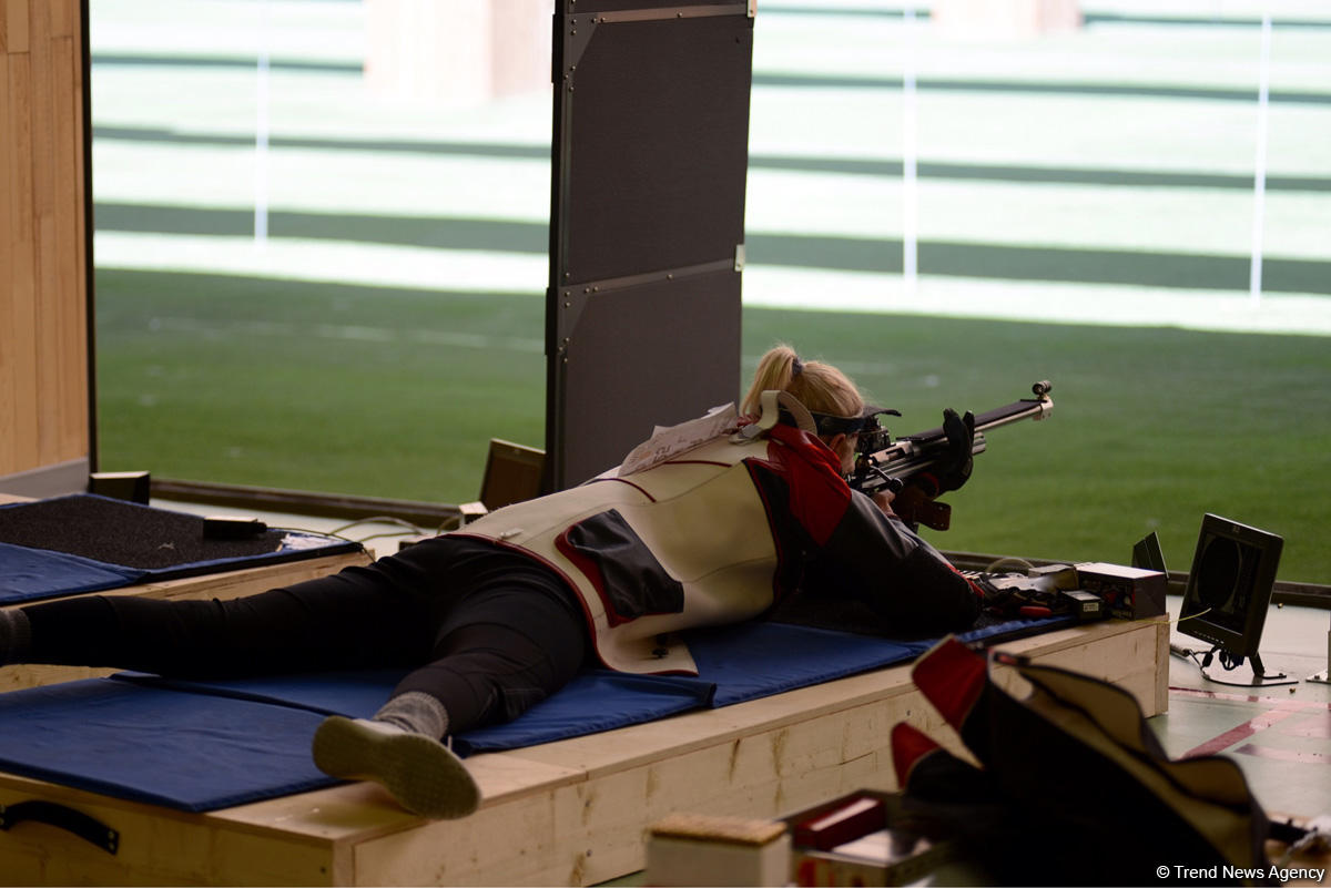 Azerbaijani team in semifinals of European Shooting Championship