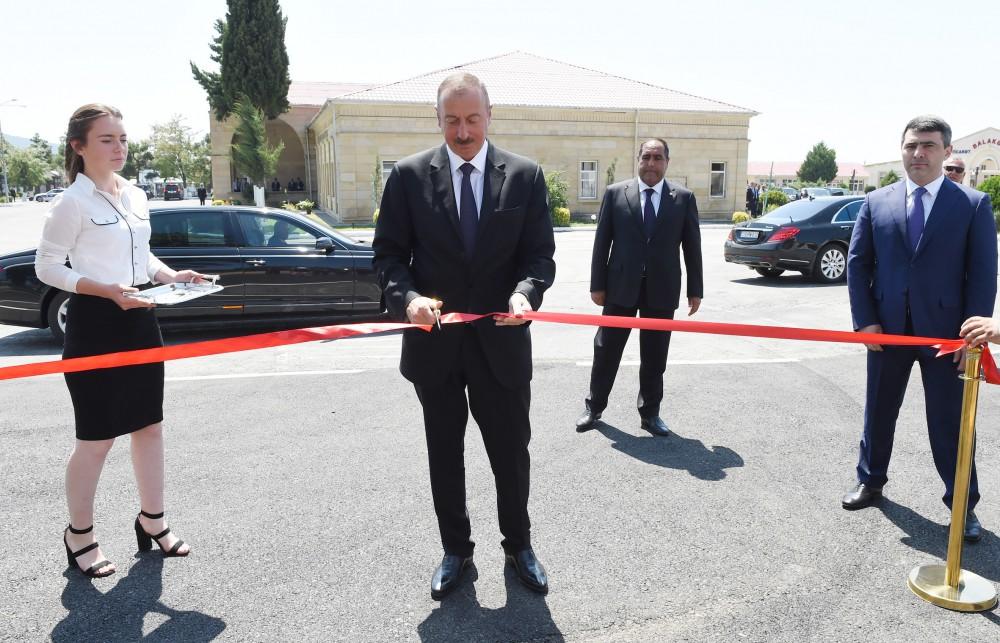 Ilham Aliyev inaugurates ABAD Center in Balakan (PHOTO)