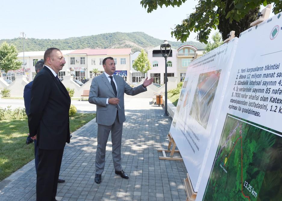 Ilham Aliyev inaugurates ABAD Center in Balakan (PHOTO)