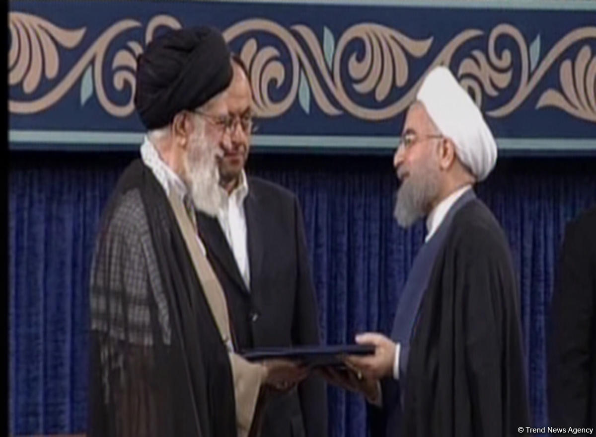 Supreme Leader endorses Rouhani as Iran’s President (PHOTO)