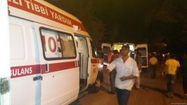 Fire in dormitory in Sumgayit, casualties reported (PHOTO)