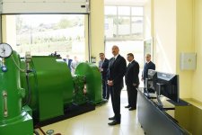 Ilham Aliyev launches Chichakli hydroelectric power station after overhaul (PHOTO)