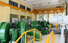 Ilham Aliyev launches Chichakli hydroelectric power station after overhaul (PHOTO)