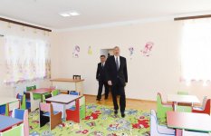 Ilham Aliyev attends opening of renovated day nursery-kindergarten in Goygol (PHOTO)