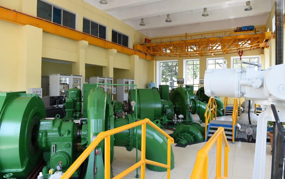 Ilham Aliyev launches Chichakli hydroelectric power station after overhaul (PHOTO)