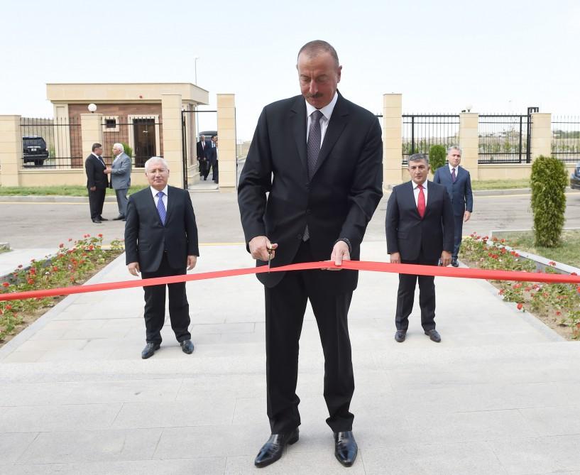 President Aliyev inaugurates Republican Artificial Insemination Center (PHOTO)