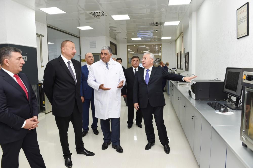 President Aliyev inaugurates Republican Artificial Insemination Center (PHOTO)