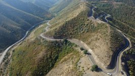 President Ilham Aliyev attends opening of Shamkir-Yeni Goycha-Dagh Jayir highway (PHOTO)