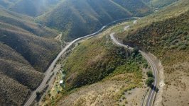 President Ilham Aliyev attends opening of Shamkir-Yeni Goycha-Dagh Jayir highway (PHOTO)