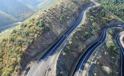 President Ilham Aliyev attends opening of Shamkir-Yeni Goycha-Dagh Jayir highway (PHOTO)